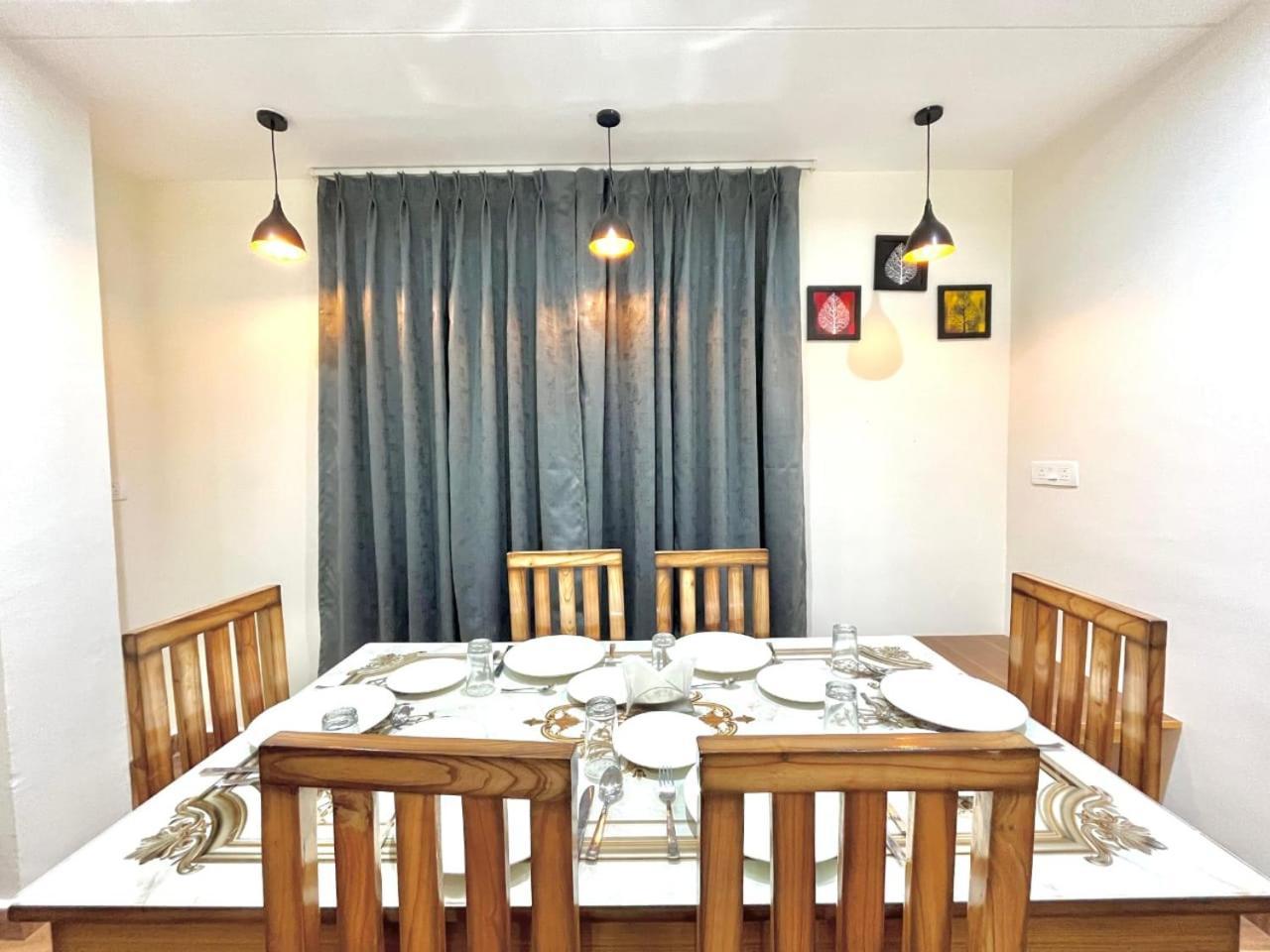 2 Bhk Serviced Luxury Apt & Bonfire & Garden & Pool By Kasauli Vista Ngoại thất bức ảnh